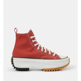 Chaussures Converse Baskets Montantes Run Star Hike Toile Rouge