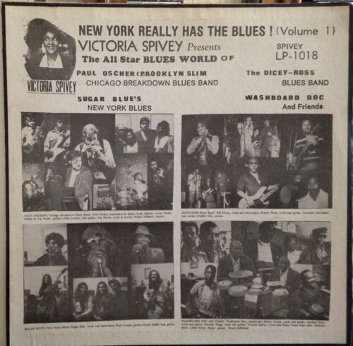 New York Really Has The Blues ! Volume 1 Victoria Spivey Presents The All Star Blues World Of (Harmonica)