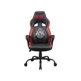 Subsonic  Chaise Gaming Ac/Dc Chaise De Bureau, Fauteuil Gamer, Assise À Bascule, Dossier Ergonomique - Noir