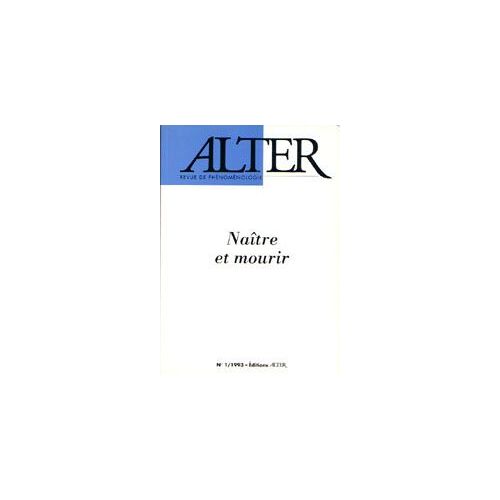 Alter N° 1/1993 - La Réduction
