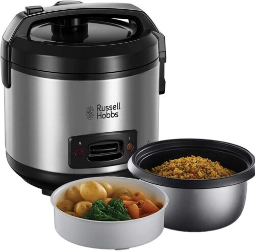 Cuiseur de Riz Russell Hobbs - 2 en 1 - Simple & Rapide - Classic