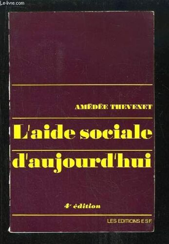 L'aide Sociale D'aujourd'hui