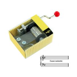 Casse-Noisette (P. I. Tchaïkovski) - Boîte À Musique / Mécanisme / Mouvement Musical À Manivelle Dans Une Boîte En Carton