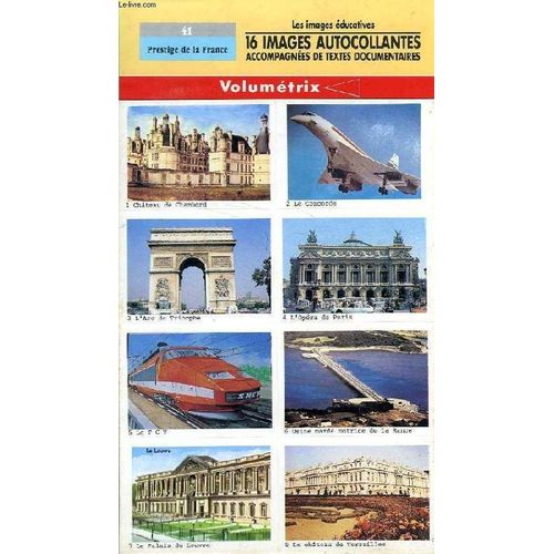 Images Autocollantes Volumetrix, N° 41, Prestige De La France