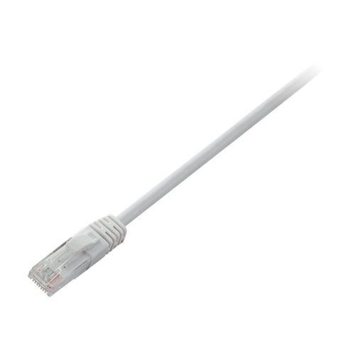 V7 - Cordon de raccordement - RJ-45 (M) pour RJ-45 (M) - 50 cm - UTP - CAT 6 - moulé, sans crochet - blanc