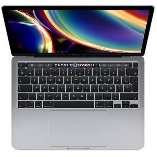 MacBook Pro Touch Bar 13"Core i7 2,3 Ghz 16 Go 512 Go SSD Gris Sidéral (2020) - Batterie Neuve - Reconditionné - Très bon état