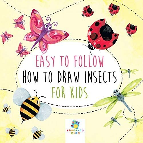 Easy To Follow How To Draw Insects For Kids