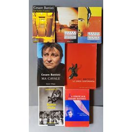 Cesare Battisti - Lot De 7 Livres