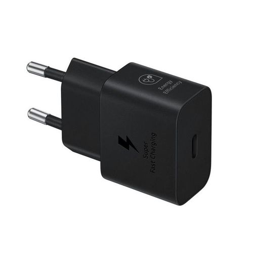 SAMSUNG Chargeur secteur RAPIDE 25W USB C sans câble noir