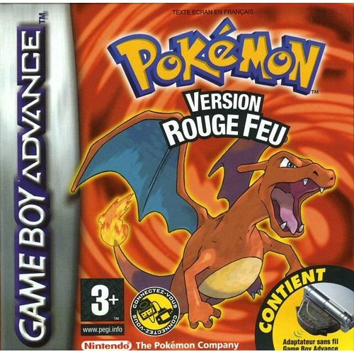 Pokémon Version Rouge Feu Game Boy Advance