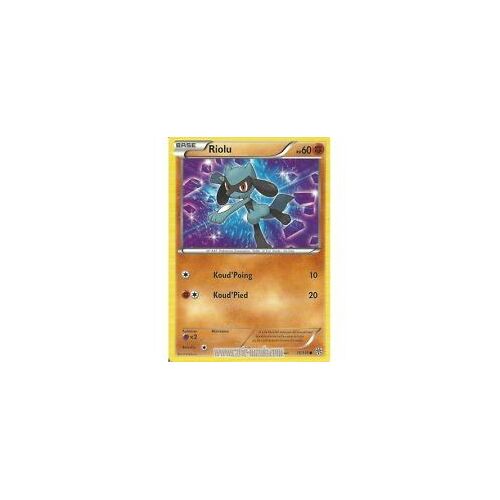 Carte Pokemon Tempete Plasma Riolu 75/135