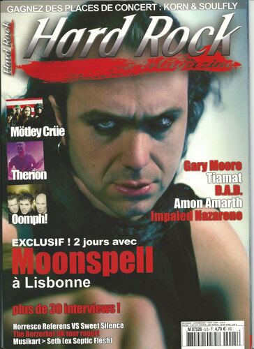 Hard Rock Magazine  N° 5 : 2 Jours Avec Moonspell