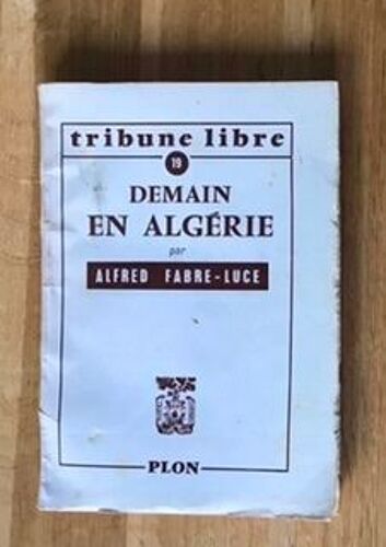 Demain En Algérie. Tribune Libre N 19