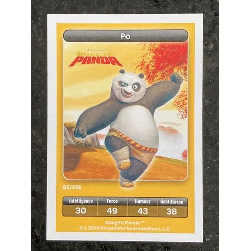 Carte Carrefour Dreamworks - Kung Fu Panda - Po 82/216