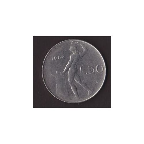 Pièces De 50 Lires - Italie - 1962