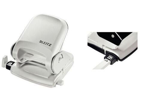 Leitz Perforateur Nexxt 5005, Capacit¿: 25 Feuilles, Rouge