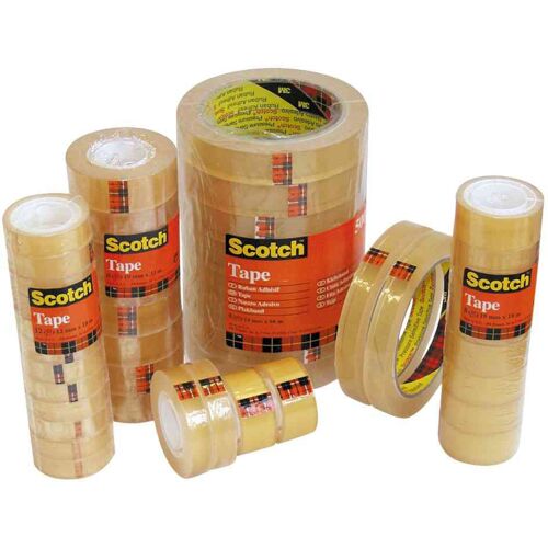 Scotch Ruban Adhésif 508, Transparent, 15 Mm X 10 M Tour De 10
