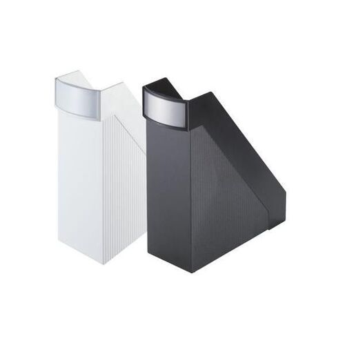 Helit porte-revues Linear, format A4, polystyrene, noir
