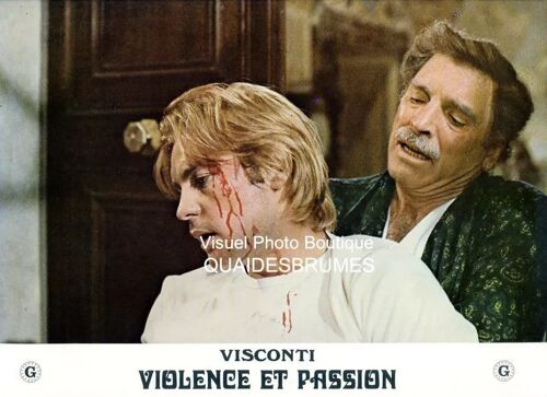 Violence Et Passion - Gruppo Di Famiglia In Un Interno: Jeux A+B De 18 Photos D'exploitation Cinématographique - Format 22x30.5 Cm - De Luchino Visconti Avec Burt Lancaster, Helmut Berger - 1974