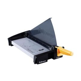 Fellowes Cisaille A Levier Fusion, Format A4, Noir/Jaune