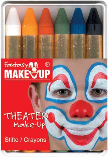 Kit 6 Crayons De Maquillage Fantasy Make Up