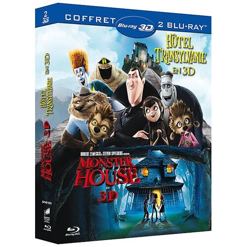 Hôtel Transylvanie + Monster House - Pack - Blu-Ray 3d