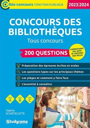 Concours Des Bibliothèques - 200 Questions, Tous Concours