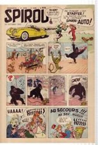 Spirou 810  22 Octobre 1953 Valhardi Johan Buck Danny