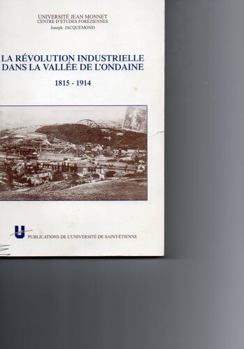 La Révolution Industrielle Dans La Vallée De L'ondaine - 1815-1914