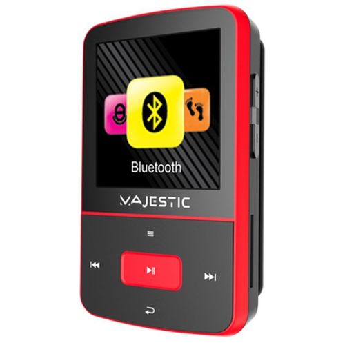 NEW_MAJESTIC LETT.MP4 BT-3284R 32GB RED MP3/MP4, DISPLAY 1.5' a colori, Bluetooth, rec vocale