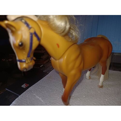 Cheval Marron Clair Tete Et Cou Articule