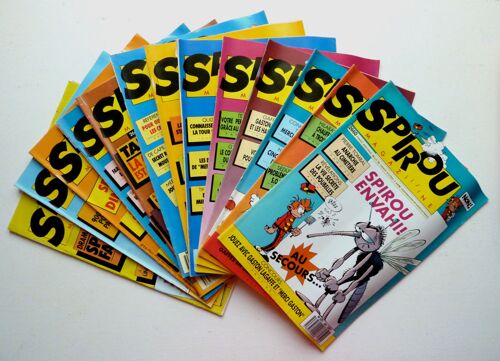 Hebdomadaire Spirou 2° Trimestre 1989 (N° 2660 À 2672)