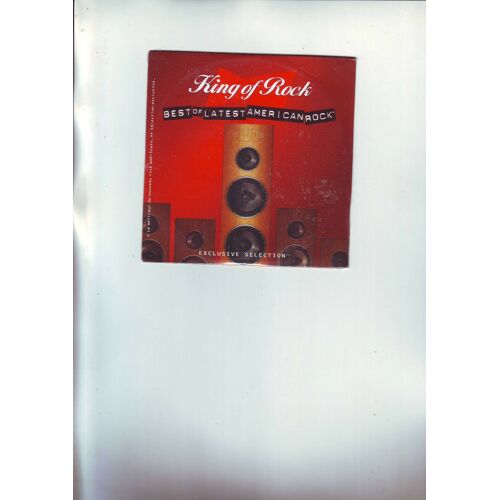 Un Cd : 6 Titres Sous Blister : King Of Rock Best Of Latest American Rock