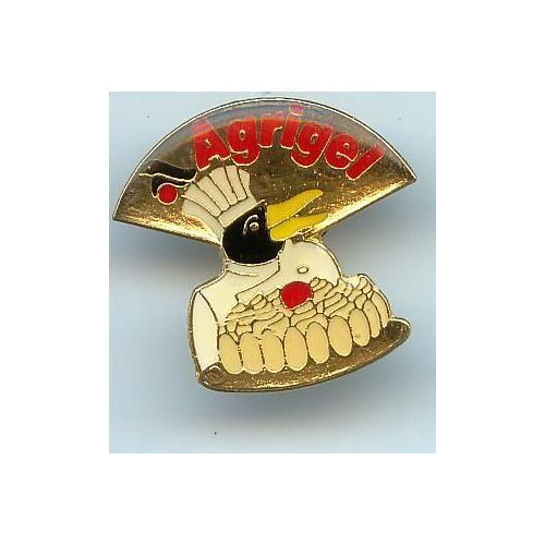 Pin's Pingouin Agrigel Gateau