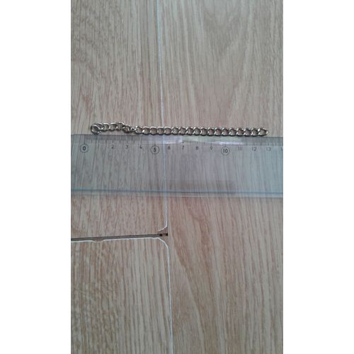 Rallonge De Collier Argenté 13 Cm