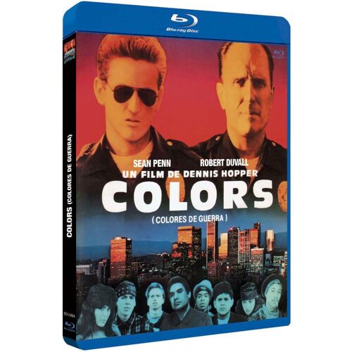 Colors / Colores De Guerra / Colors - Blu-Ray Exclusif Import Espagne Avec Vf Incluse Et Jaquette, Menu Disc En Espagnol