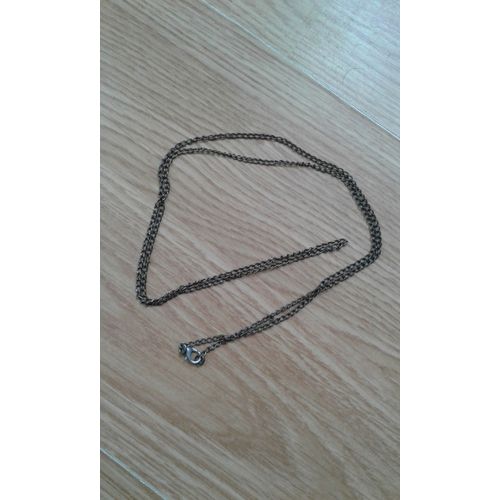 Chaine Collier Gris Foncé - 41,5 Cm