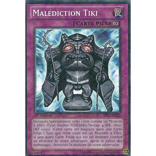 Malédiction Tiki (Tiki Curse) - Yugioh - Bp02-Fr209