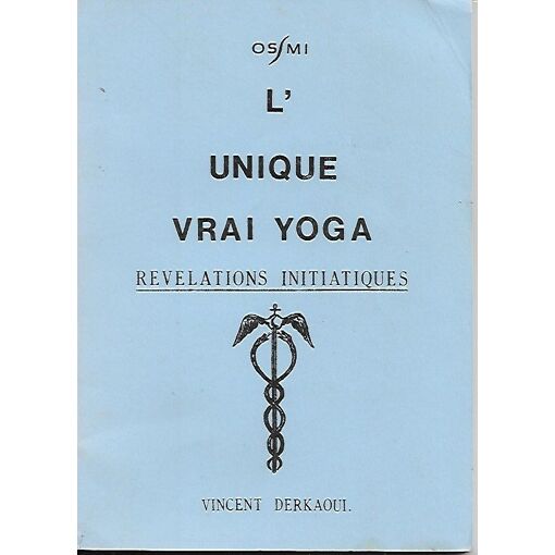 Livre : L'Enseignement Divin Originel - La Logologie De Vincent Derkaoui (1998, Bon état)