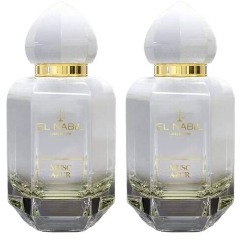 El Nabil Musc Azur Eau De Parfum Mixte 2*65ml 