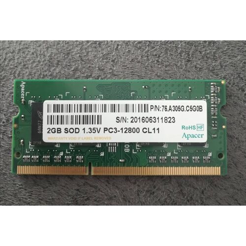 APACER-2GB-SOD-1-35V-PC3-12800-RAM-MEMORY-76-A305G-C5G0B-