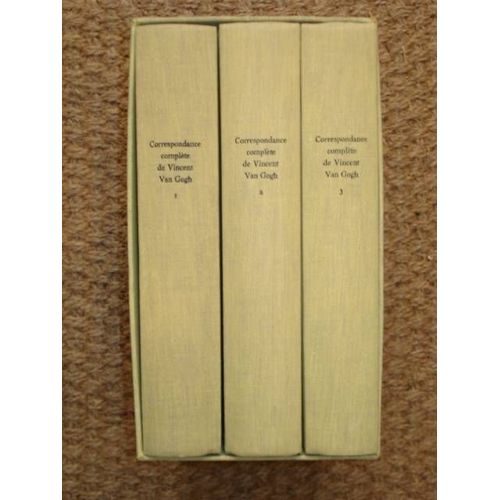 Correspondance Complète De Vincent Van Gogh, Enrichie De Tous Les Dessins Originaux. *Complet Des Ses Trois Volumes*