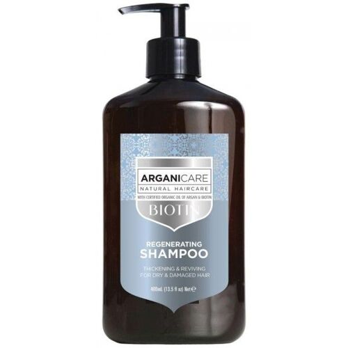 Shampooing Régénérant Cheveux Secs Biotine Arganicare 400ml 