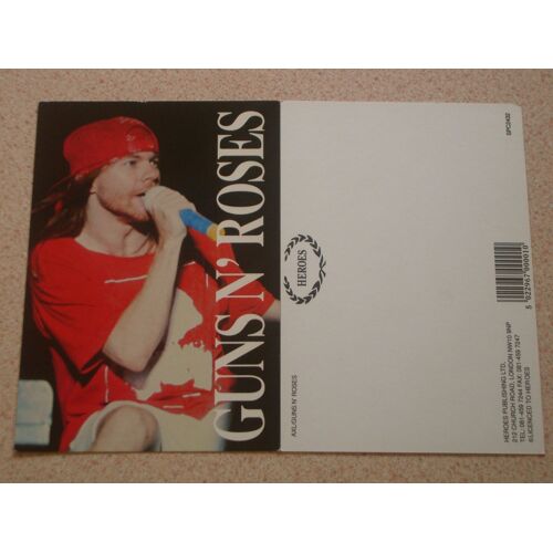Guns N' Roses / Carte Postale