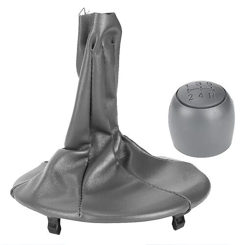 2024 Fit For Fiat Panda 500 500c - 5 Speed Gear Shift Knob With Dust Cover Boot