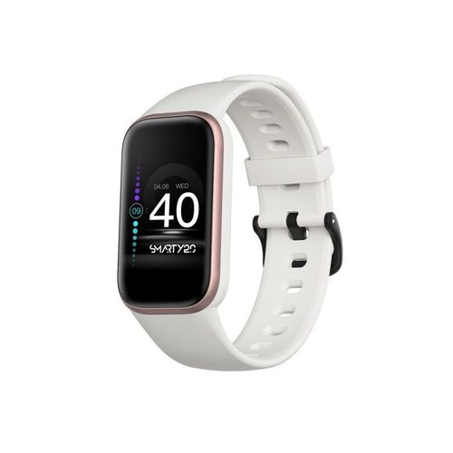 Smarty Energy Montre Mixte Connectée Silicone Blanc Sw042c