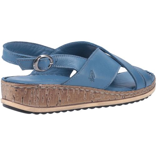 Hush Puppies Women's Elena Cross Over Wedge Sandal Various Colours 30221