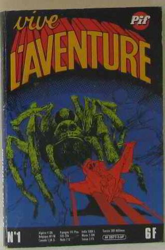 Vive L'aventure N°1 Bd Pif-Gadget