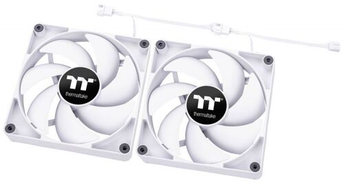 Tt Ct140 Pc Cooling Fan White 2 Pack Cl-f152-pl14wt-a