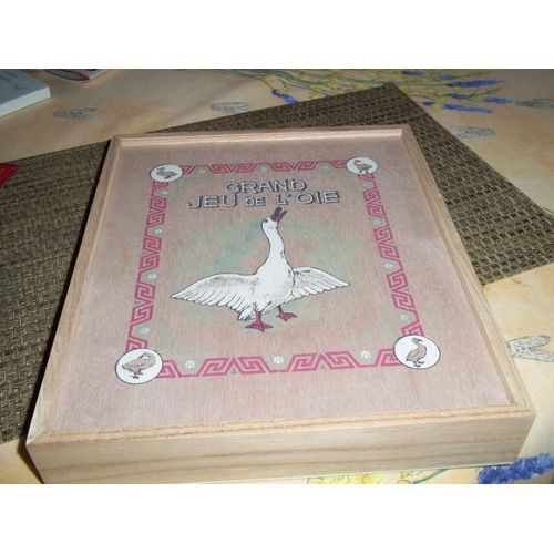 Jeu De L'oie En Bois